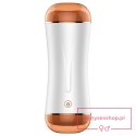 Masturbator - B - Series - Vibrating Masturbation Cup USB 10 function + Interactive Function / Double Ends