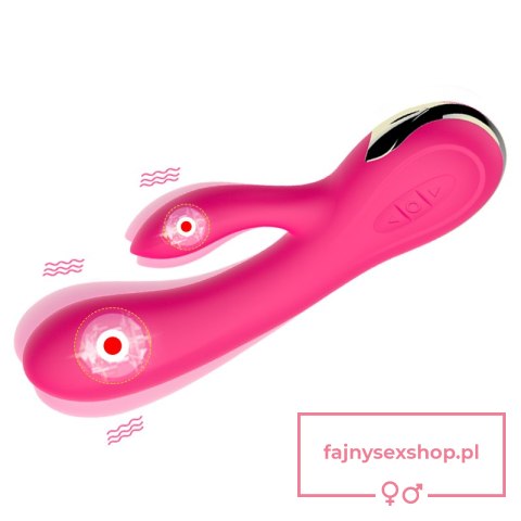 Wibrator-Silicone Vibrator USB 7 Function + Booster / Heating Wibrator-Silicone Vibrator USB 7 Function + Booster / Heating