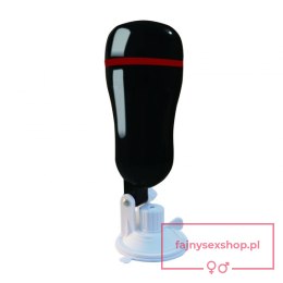 Ox power black masturbator vibrating wallmounting