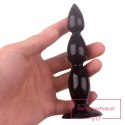 Rocket drill 5,2 inch black big anal plug 5,2 inch / 13 cm