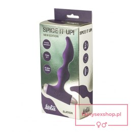 Vibrating Anal Plug Spice it up New Edition Elation Ultraviolet