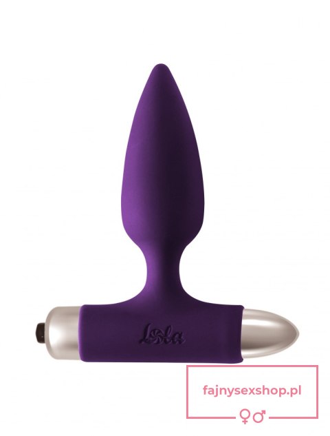 Vibrating Anal Plug Spice it up New Edition Glory Ultraviolet