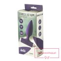 Vibrating Anal Plug Spice it up New Edition Glory Ultraviolet