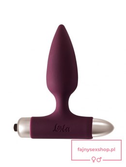 Vibrating Anal Plug Spice it up New Edition Glory Wine red