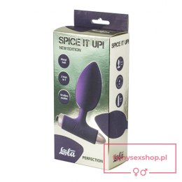 Vibrating Anal Plug Spice it up New Edition Perfection Ultraviolet