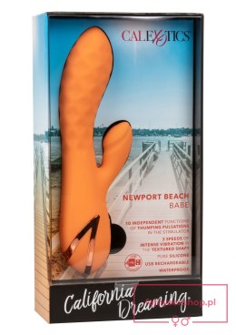 Newport Beach Babe Orange