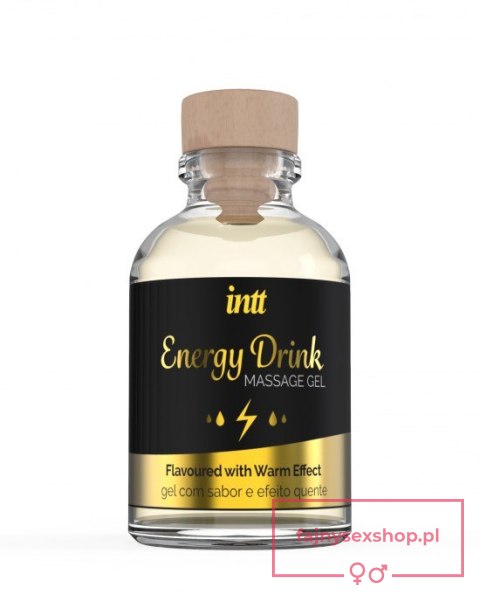 Żel-MASSAGE GEL ENERGY DRINK 30 ml Żel-MASSAGE GEL ENERGY DRINK 30 ml