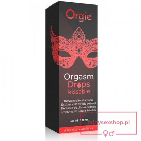 Żel-ORGASM DROPS KISSABLE - 30 ML