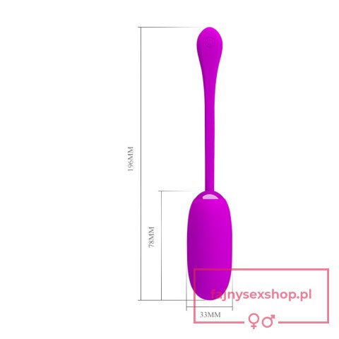PRETTY LOVE - JULIUS EGG RED PINK 12 function vibrations PRETTY LOVE - JULIUS EGG RED PINK 12 function vibrations