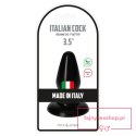 Plug-Italian Cock 3,5""Black Plug-Italian Cock 3,5""Black