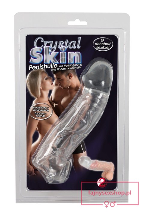 Crystal Clear Penis Sleeve wit