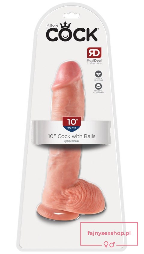 King Cock balls 10 inch 25 cm