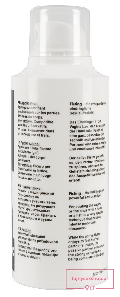 Fisting Gel 500 ml + Cleaner Fisting Gel 500 ml + Cleaner