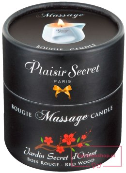 Massage Candle Red Wood 80 ml