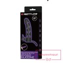 PRETTY LOVE - Vibrating Penis Sleeve with Ball Strap