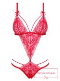 Bielizna-Lovlea body czerwone L/XL Bielizna-Lovlea body czerwone L/XL