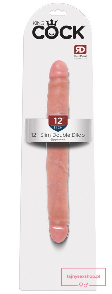 KC 12" Slim Double Dildo