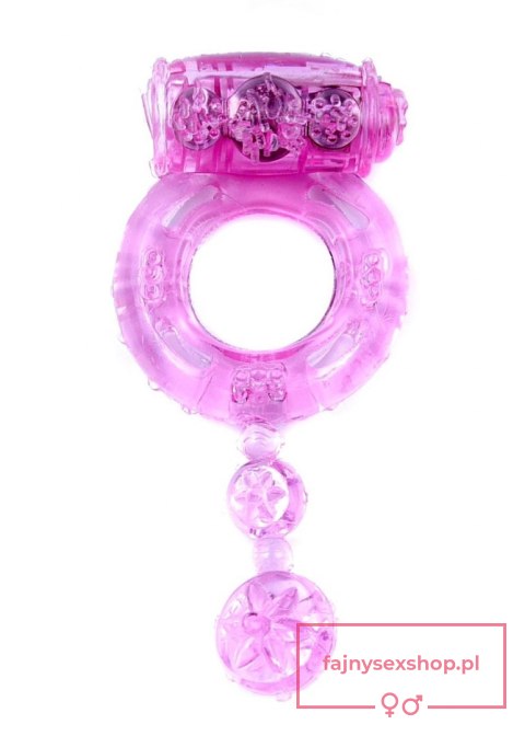 Pierścień-Vibrating CockRing Pink Pierścień-Vibrating CockRing Pink