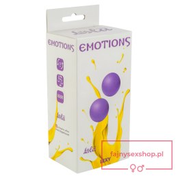 Vaginal balls without a loop Emotions Lexy Large purple