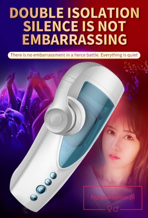 Masturbator-Vibrating, Rotating and Flashing Masturbation USB 10+10 Function / Talk Mode Masturbator-Vibrating, Rotating and Flashing Masturbation USB 10+10 Function / Talk Mode