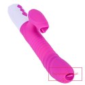 Wibrator-Silicone Vibrator USB 7 Function and Thrusting Function / Heating, purple