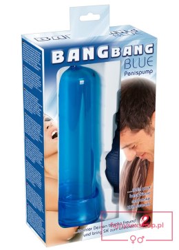 Bang Bang Blue Penis Pump blue