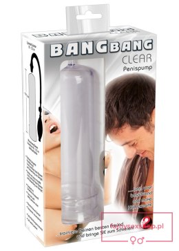 Bang Bang Penis Pump clear