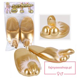 Penis Slippers Gold