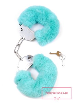 Kajdanki Fetish B - Series- Furry Cuffs Blue