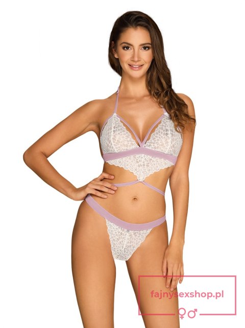 Bielizna-Lilyanne body białe S/M