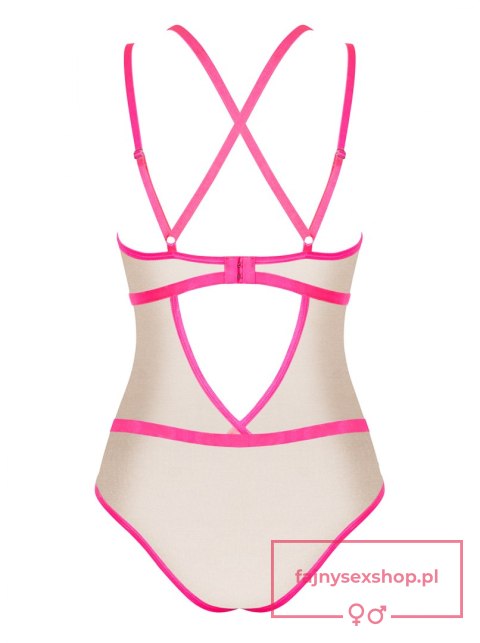Bielizna-Nudelia body różowe L/XL Bielizna-Nudelia body różowe L/XL