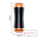 Masturbator-Vibrating Masturbation Cup USB 10 function + Interactive Function / Double Ends