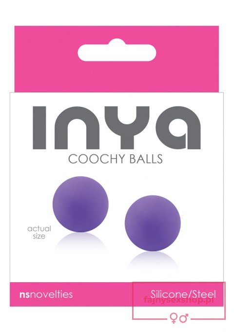 Kulki-INYA - COOCHY BALLS - PURPLE Kulki-INYA - COOCHY BALLS - PURPLE