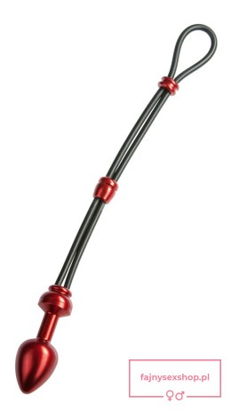 MALESATION Cock-Grip with Alu-Plug large, red