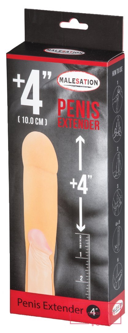 MALESATION Penis Extender 4""