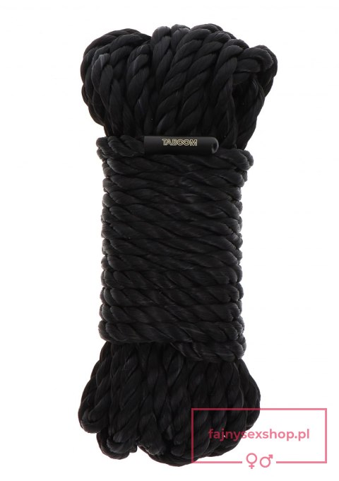 Bondage Rope 10 meter 7 mm Black