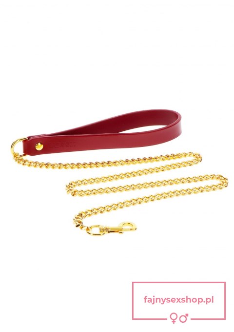 Chain Leash Red