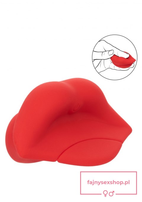 Muah Mini Vibrator Red Muah Mini Vibrator Red