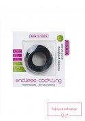 Endless Cockring - Regular - Black Endless Cockring - Regular - Black