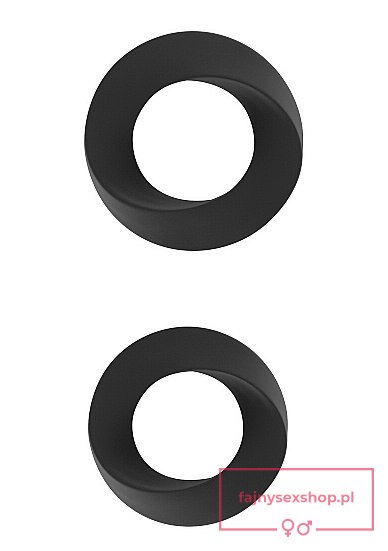No.24 - Cockring Set - Black No.24 - Cockring Set - Black