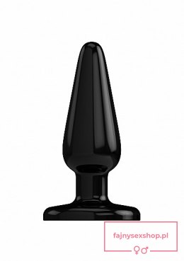 Butt Plug - Basic - 4 Inch - Black