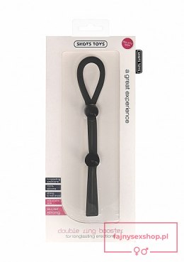 Double Ring Booster - Black