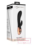 Heating Rabbit Vibrator - Opulent - Black