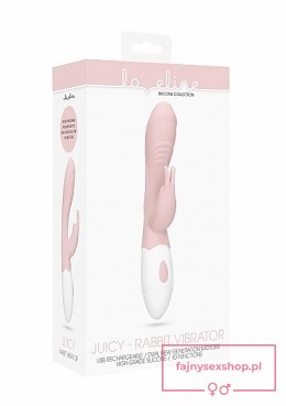 Rabbit Vibrator - Juicy - Pink