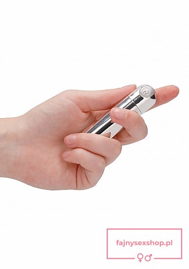 10 Speed Rechargeable Bullet - Silver 10 Speed Rechargeable Bullet - Silver