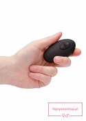 Remote Controlled E-Stim & Vibrating G/P-Spot Vibrator - Black