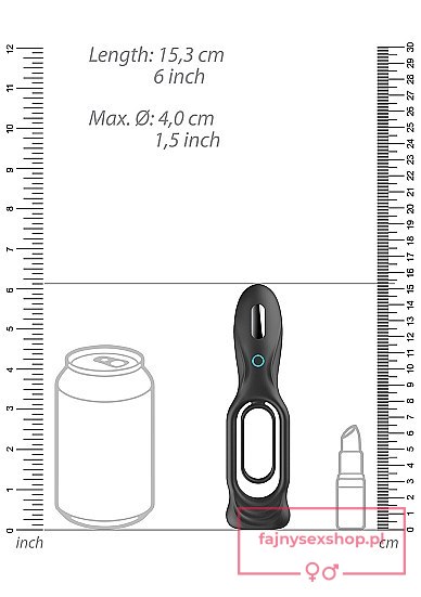 N0. 88 - Vibrating Rechargeable Cock Ring - Black N0. 88 - Vibrating Rechargeable Cock Ring - Black