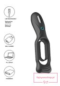 N0. 88 - Vibrating Rechargeable Cock Ring - Black N0. 88 - Vibrating Rechargeable Cock Ring - Black