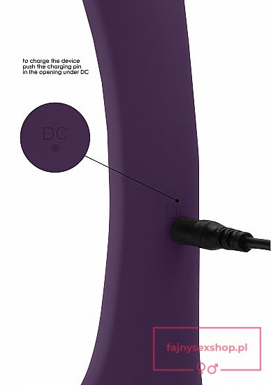 Wibrator Nilo - Pinpoint Rotating G-spot Rabbit - Purple Wibrator Nilo - Pinpoint Rotating G-spot Rabbit - Purple