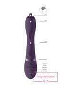 Wibrator Nilo - Pinpoint Rotating G-spot Rabbit - Purple